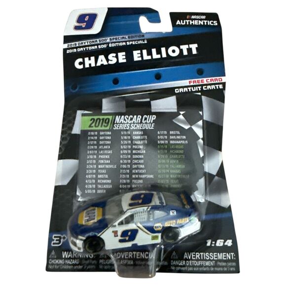 5 NASCAR Daytona 500 Diecast 1:64 Authentics  Denny Hamlin Chase Elliott, Austin - Picture 6 of 8